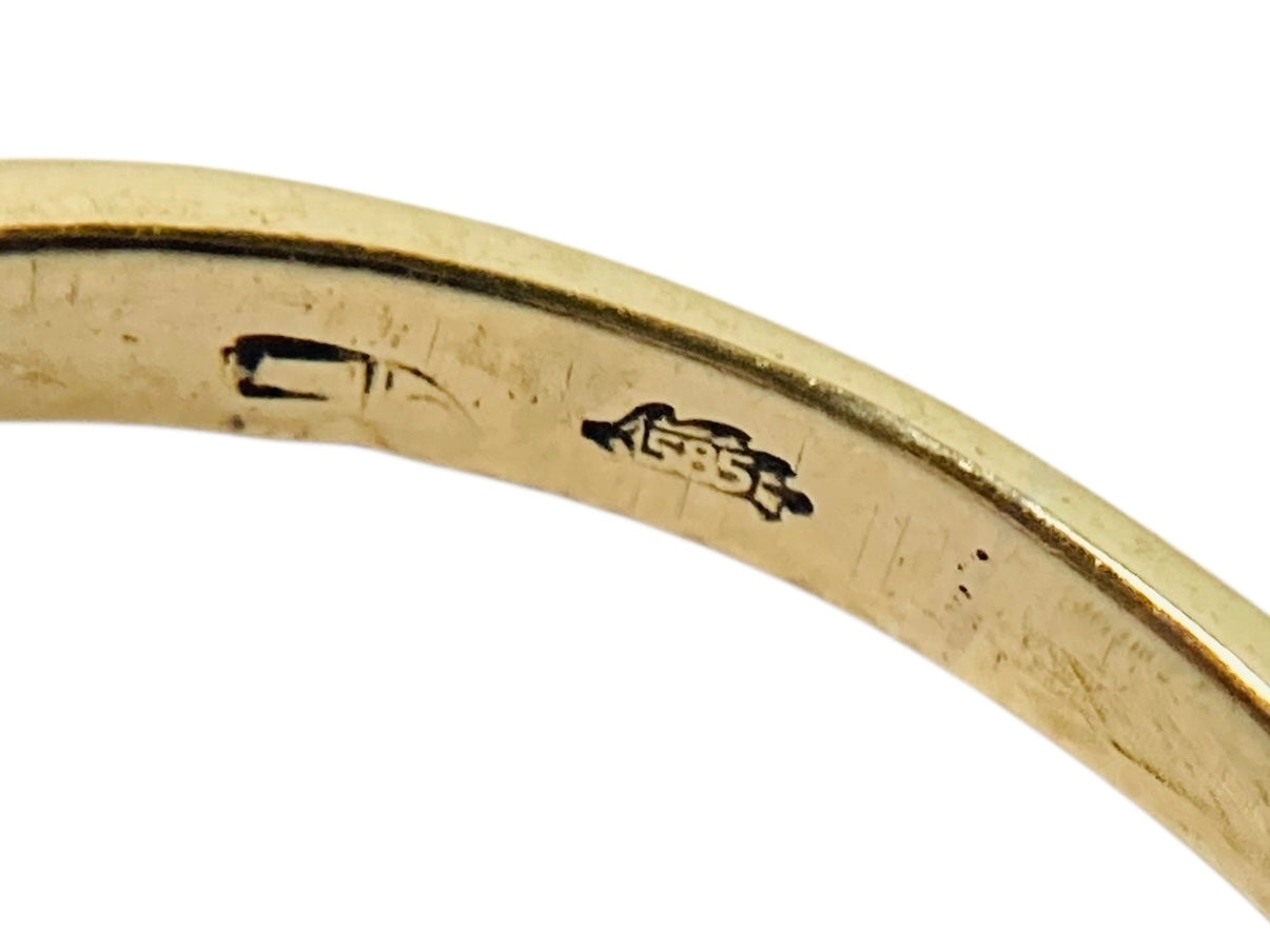 14ct Gold Diamond Ring