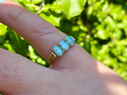 9ct Gold Opal Ring