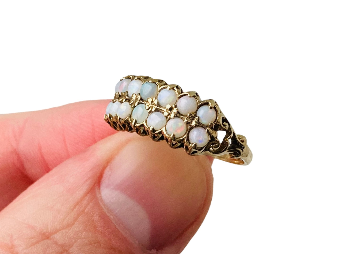 Vintage 9ct Gold Opal Ring