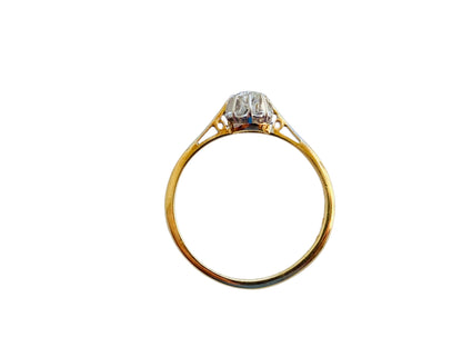 Antique 18ct Gold Diamond Ring