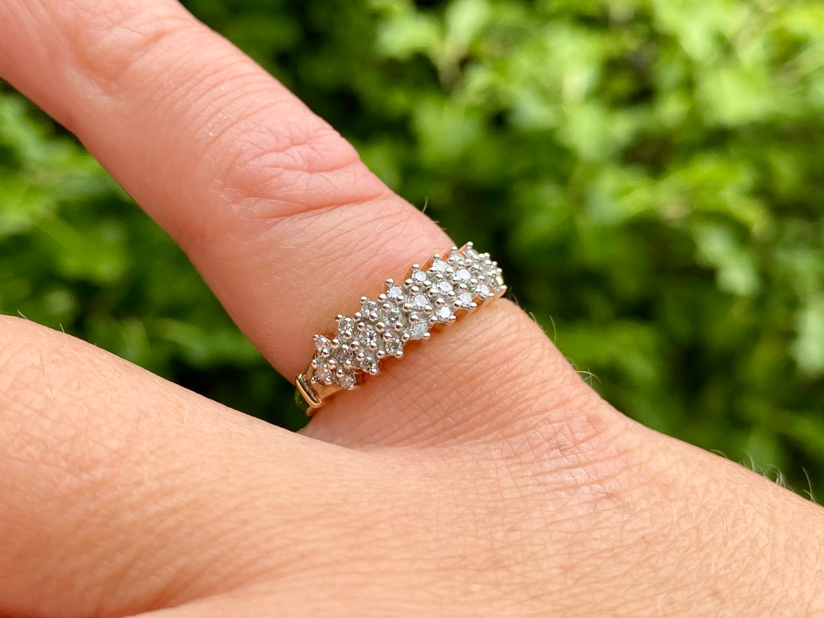 9ct Gold Diamond Ring