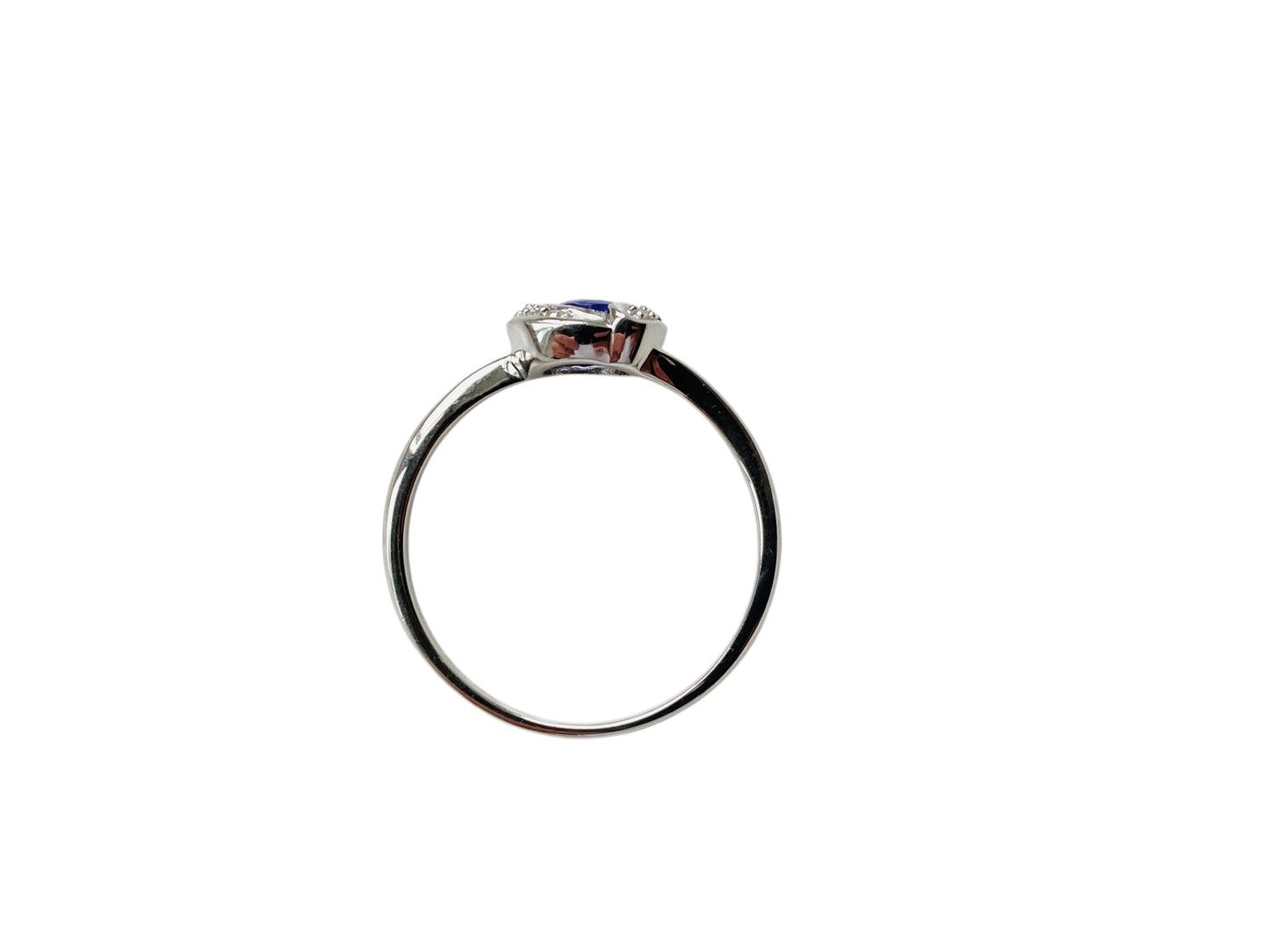 9ct Gold Tanzanite & Diamond Ring