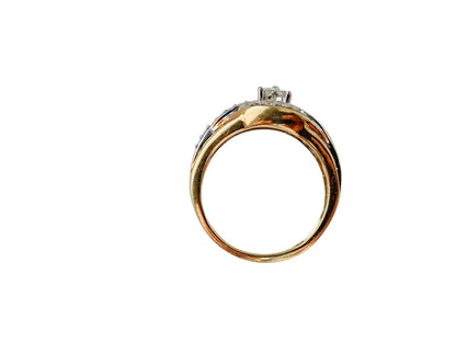 9ct Gold Diamond Ring