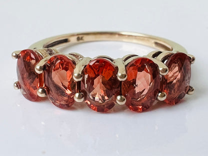 9ct Gold Andesine Ring