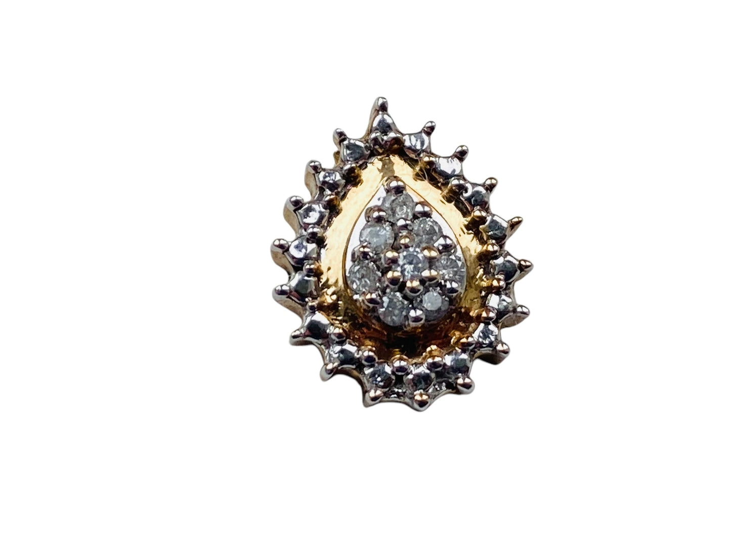 9ct Gold Diamond Pendant