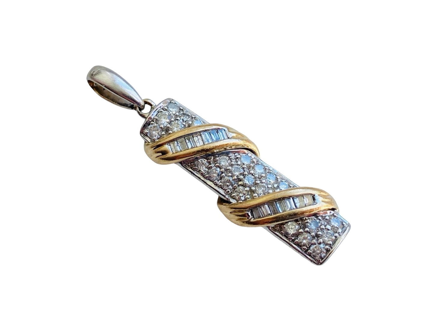 14ct Gold 0.50ct Diamond Pendant