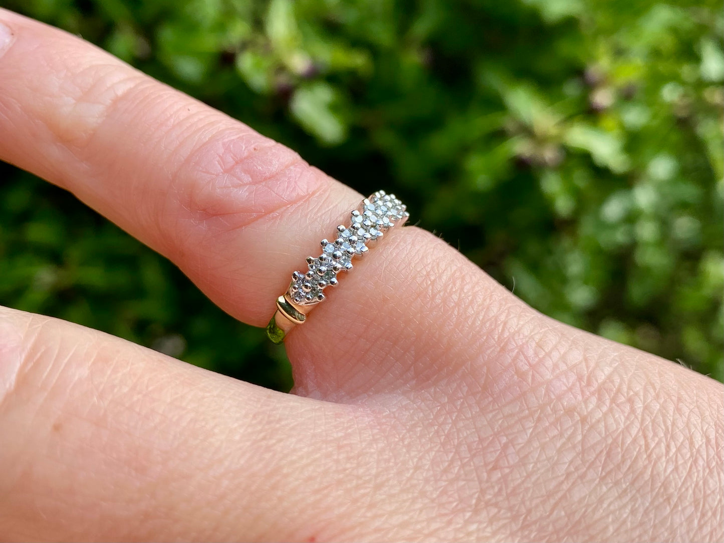 9ct Gold Diamond Ring