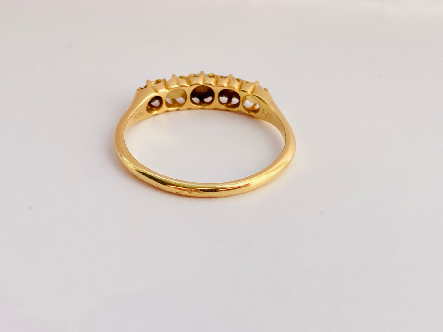 Antique 18ct Gold Pearl Ring