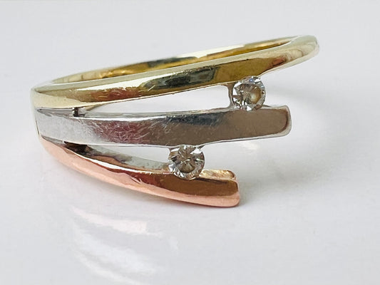 14ct Gold Diamond Ring