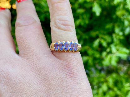 10ct Gold Tanzanite Ring