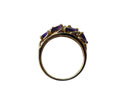 9ct Gold Amethyst Ring