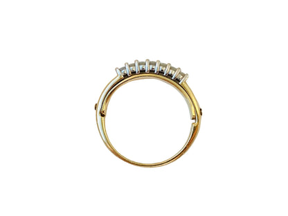 9ct Gold Diamond Flip Ring