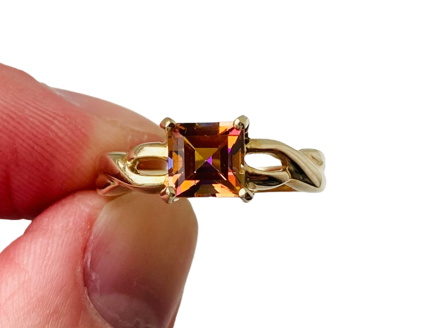 9ct Gold Twilight Mystic Topaz Ring