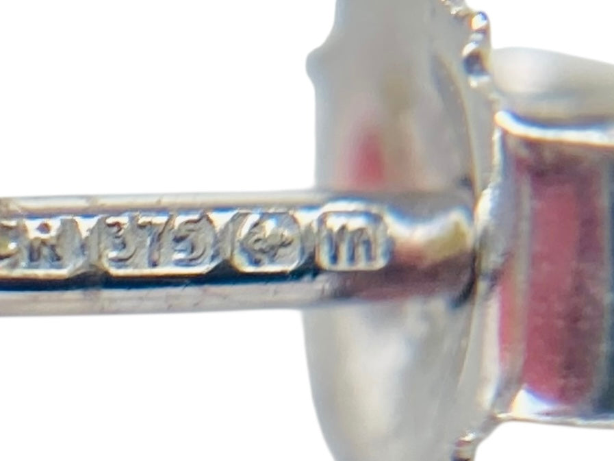 9ct Gold Diamond Earrings