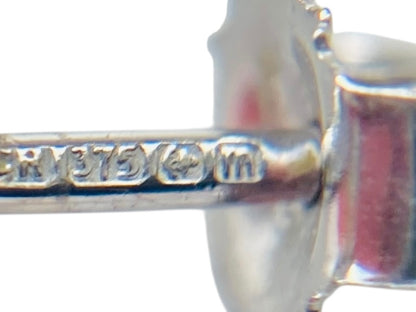 9ct Gold Diamond Earrings