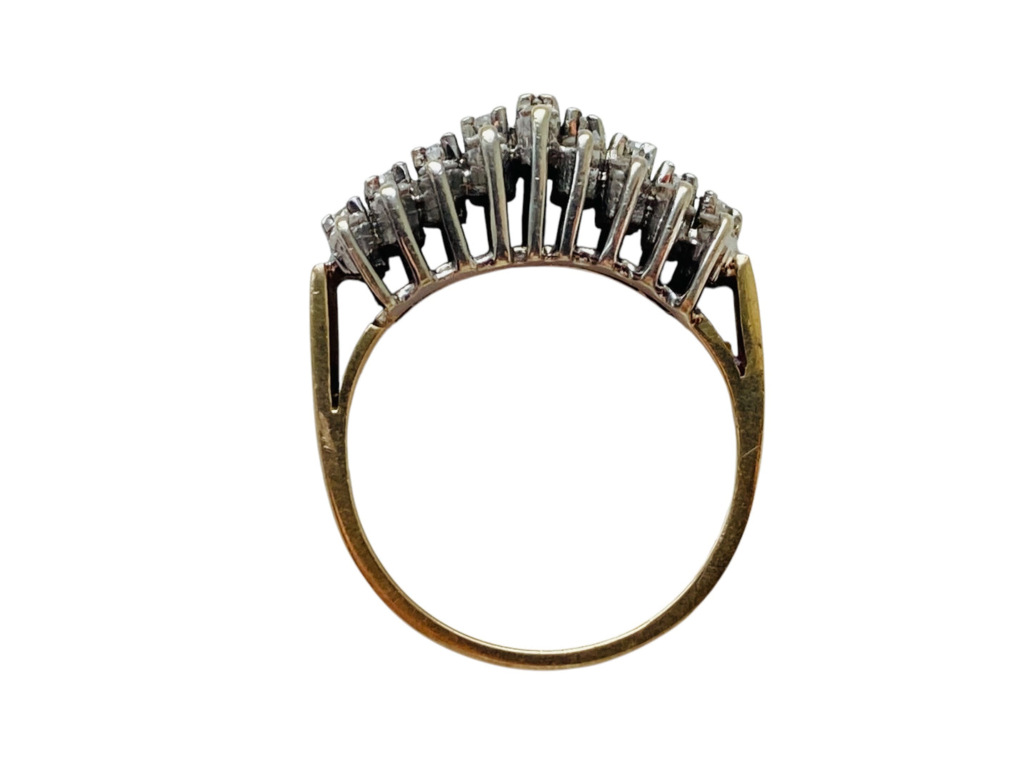 Vintage 9ct Gold Diamond Ring