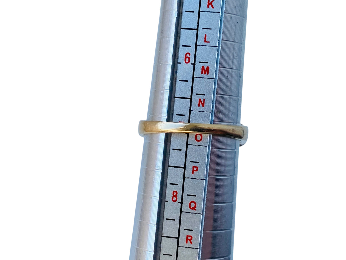 Vintage 9ct Gold Topaz & Diamond Ring