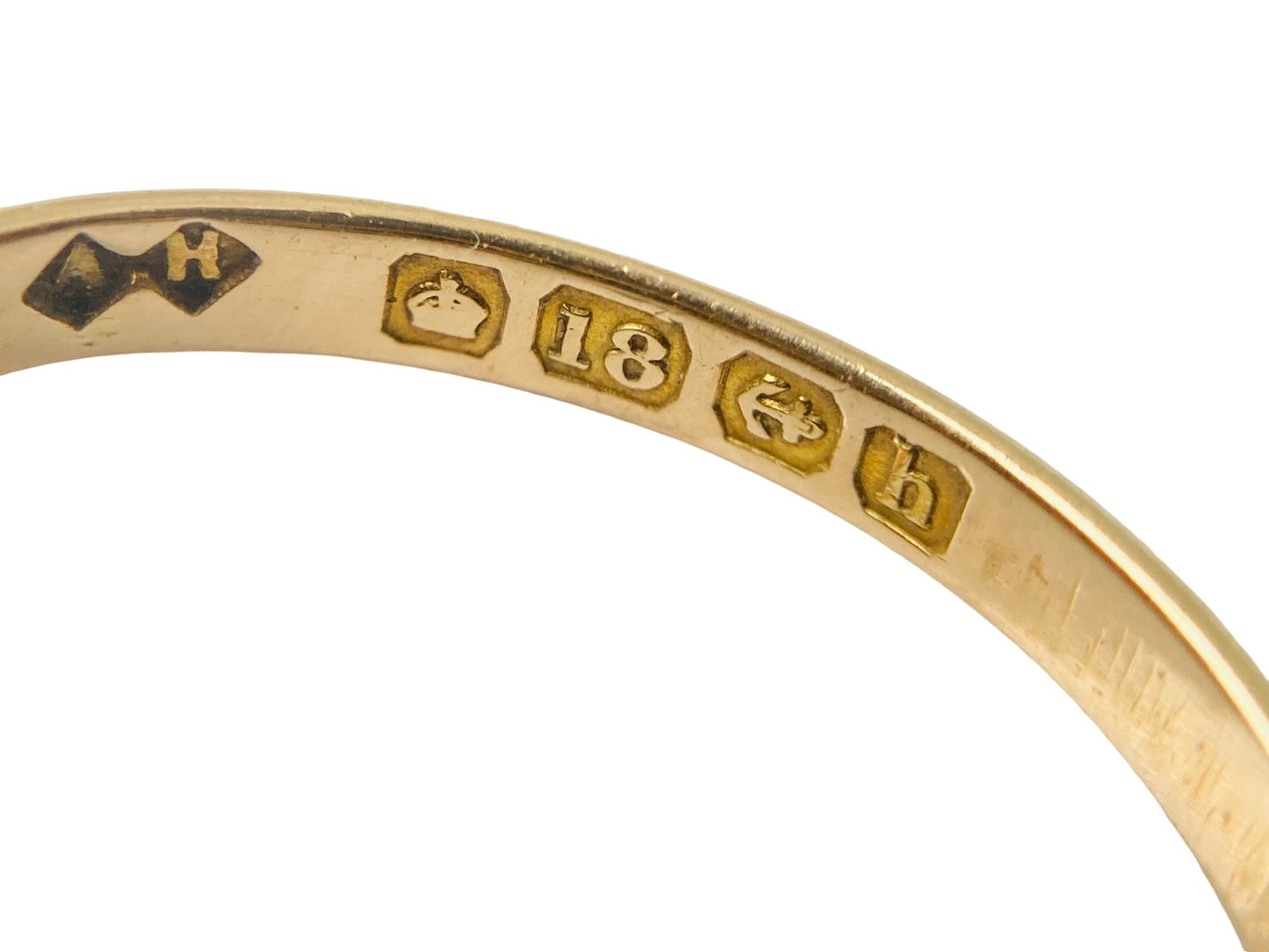 Antique 18ct Gold Turquoise Ring