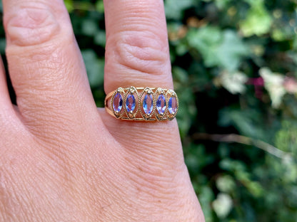 9ct Gold Tanzanite Ring