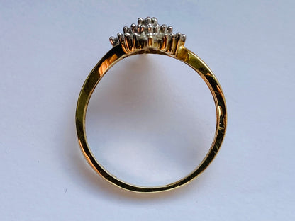 9ct Gold Diamond Ring