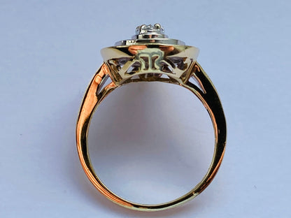 9ct Gold Diamond Ring