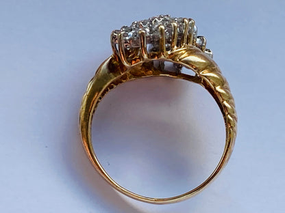 9ct Gold Diamond Ring