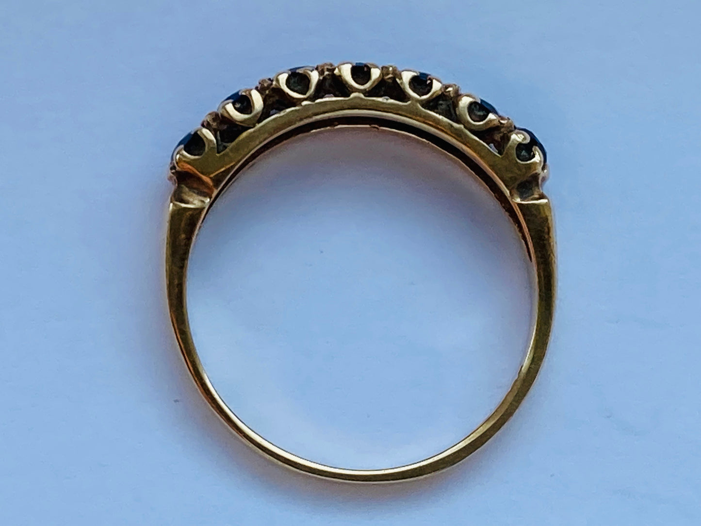 9ct Gold Sapphire Ring