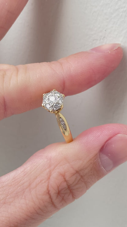 18ct Gold Diamond Ring