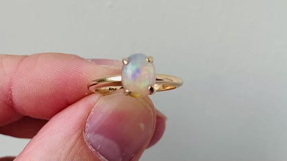 14ct Gold Opal Ring