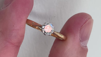 Vintage18ct Gold Diamond Solitaire Ring
